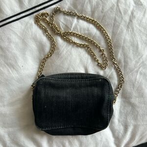 Barney’s New York Denim crossbody bag